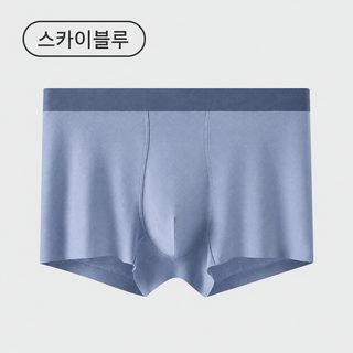 맞춤형 남성 모달 무봉제 드로즈 중간 허리 무지 10A급 항균 면 안감 사계절