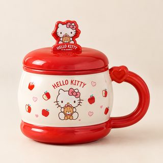 三丽鸥陶瓷马克杯早餐杯可爱牛奶杯高颜值卡通杯子女生礼物凯蒂猫