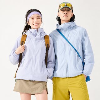 남녀 여름 자외선 차단 후드 바람막이 등산 캠핑 재킷