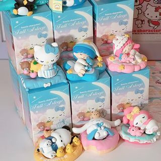 산리오 쿠로미 마이멜로디 포차코 편안한 잠 시리즈 블라인드 박스 피규어