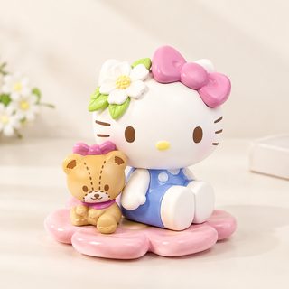 꽃 테마 캐릭터 랜덤 피규어 책상 장식 소품 선물