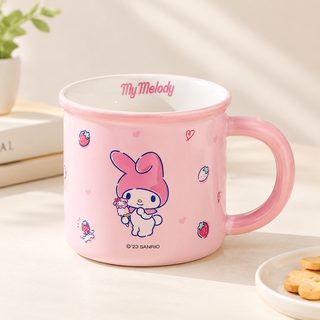 삼려구 머그컵 만화 가정용 도자기 물컵 귀여운 창의 어린이 우유컵 학생