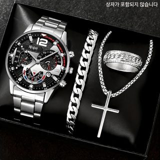 크로스보더 대박 시계 세트 남성 고급감 손목시계 비즈니스 남성 손목시계