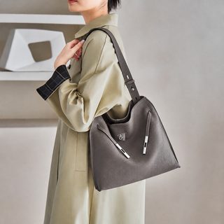 두꺼운 TC 천연 소가죽 여성 숄더백 대용량 켈리백 크로스백 토트백