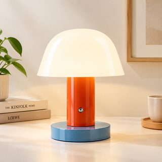 북유럽 버섯 LED 테이블 무드등 침실 거실 터치 조명
