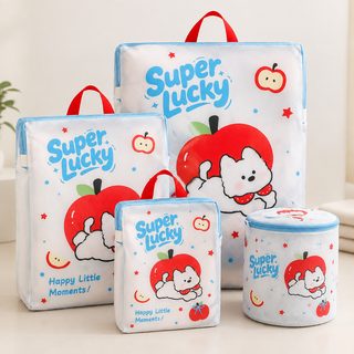 입체 휴대용 세탁 가방 세탁기 전용 세탁 그물 주머니 100g 세망 프린트 외투