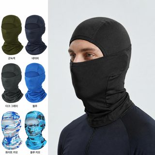 남녀공용 자외선 차단 통기성 속건 오토바이 헬멧 이너캡 라이딩 마스크 바
