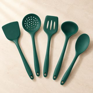 실리콘 주방 조리도구 5종 세트 국자 뒤집개 요리스푼