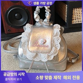 크로스보더 2026 신형 달콤한 소녀 소중 레이스 레이스 여성 백팩 백팩 정교한 작은 책가방