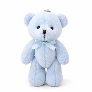 미니 리본 곰인형 8cm 인형꽃다발 답례품 의류 모자 장식 부자재