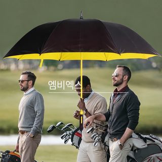우산 자동 두께 증가 긴 손잡이 자외선 차단 파라솔 인쇄 가능 로고 초대형