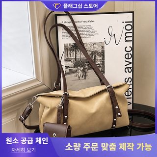 크로스보더 대용량 패션 백합 정교 2026 신형 여름 여자 싱글 숄더백 통근형
