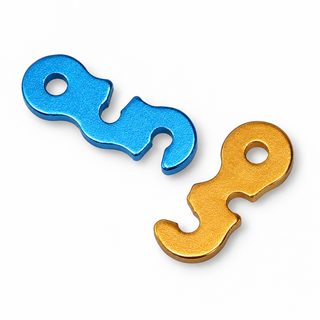 공장 직급 로프 조절 텐트형 야외 텐트 바람줄 단추 세 눈 알루미늄 합금 부