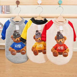 반려동물 겨울 기모 맨투맨 강아지 고양이 옷 코기 대형견 의류