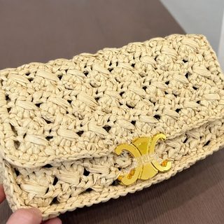 小众设计ins 森女系文艺范小清新手工纸绳包复古单肩编织草编包女