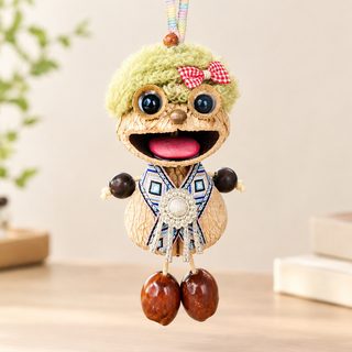 열매껍질 인형 만들기 DIY 키트 가방 장식 차량 걸이