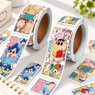 120 스티커 애니메이션 인물 분경 봉인 스티커 76mm 재미 낙서 짱구 덤보 정교
