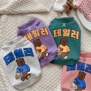 큰 개 애완동물 가을 겨울 코기 한국판 강아지 고양이 테디 고양이 옷 개 용