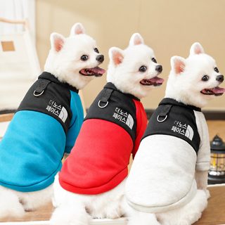 강아지 고양이 애완동물 옷에 털고양이 후드티 가을/겨울 양발옷 테디비곰