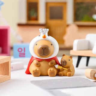 카피바라 2세대 블라인드 박스 PVC 랜덤 피규어 장난감 6종 세트 낱개 선물
