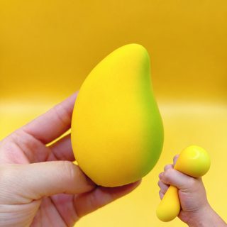 크로스보더 모방 과일 망고 주물럭 해압 현물 직발 감압 크로스보더 대외무