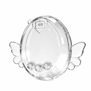 TamagotchPS 애완동물 투명 보호 커버 입식 천사 양익 고투과 두께 스크래치 방