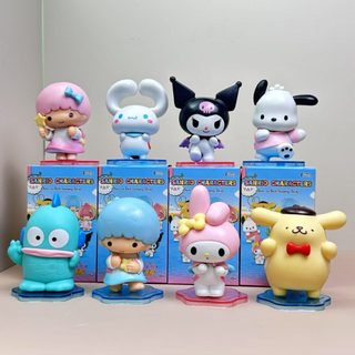 산리오 백팩 친구 쿠로미 시나모롤 마이멜로디 PVC 피규어 블라인드박스 장