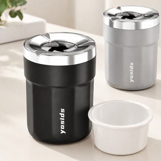 차량용 가정용 회전 뚜껑 세라믹 내통 재떨이