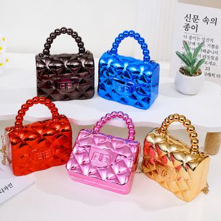 크로스보더 신상 만찬 미니백 스팽글 순색 아크릴 클러치 패션 숄더 크로스
