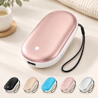 휴대용 USB 충전식 손난로 조약돌형 겨울 손 보온