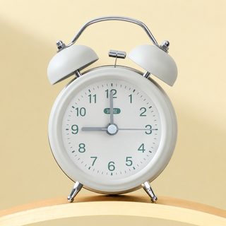 mimidu 고용모치 무소음 데스크톱 알람 시계 학생 어린이용 기상 탁상시계