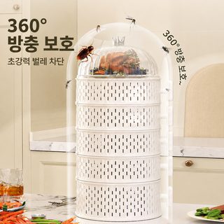 다층 음식 덮개 식탁용 방충 방진 커버 여름철 반찬 보관 케이스