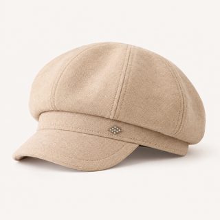 가을 겨울 여성 팔각모 베레모 빈티지 캐주얼 보온 모자