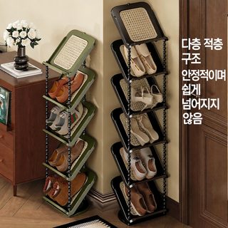 신발대 다층 가정용 작은 좁은 입구 입주 신발장 성 공간 수납 신기 2025 신