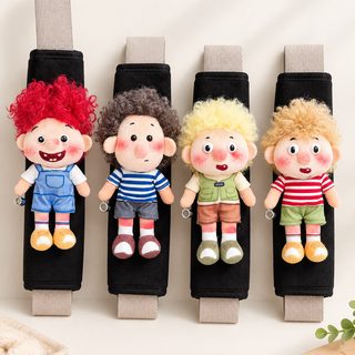 차량용 인형 안전벨트 커버 목 어깨 보호 패드