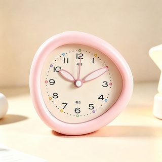 공장 맞춤형 귀여운 데스크톱 시계 높은 용모치 큰 소리 기상 신기 학생 어