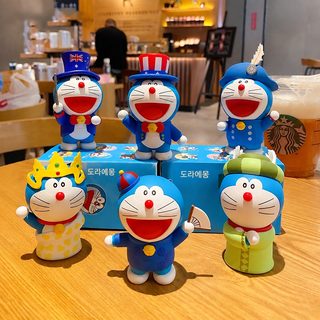 도라에몽 세계 일주 시리즈 블라인드 붐 놀이 피규어 피규어 피규어 피규어