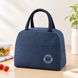 手提便当包保温包饭盒袋午餐包带饭包饭盒收纳袋上班上学地摊批发