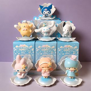 산리오 푸른 바다 홀리데이 블라인드박스 시나모롤 마이멜로디 쿠로미 피