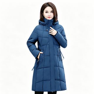 2026년 겨울 솜옷 여자 중장형 패딩 솜외투 신상 느슨하고 두꺼운 보온 솜저