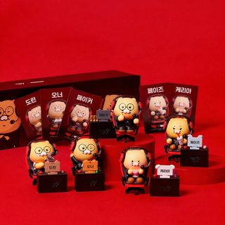카카오프렌즈 T X 춘식이 블라인드 박스 랜덤 피규어 장식 인형