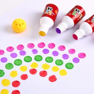 도트 낙서 수채 다색 옵션 창의 문구 세트 빙고 놀이펜 유치원 어린이 화필