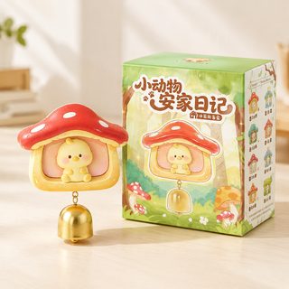 작은 동물 안가 일기 냉장고 자석 블라인드 박스 랜덤 피규어 장식품