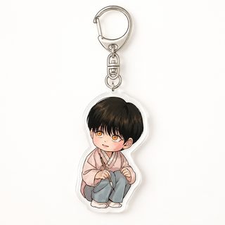 애니메이션 굿즈 야화집 윤승호 백나겸 아크릴 열쇠고리 한만걸이 선물