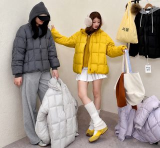 크로스보더 비니 후드 면 슈크림 한국판 2026 가을 겨울 신상 동대문 가짜 두