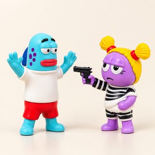 차량용 대시보드 장식 익살스러운 물고기 피규어