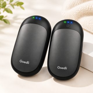 휴대용 충전식 손난로 양면 발열 3단 온도조절 5600mAh