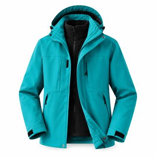 남녀공용 3in1 내피 탈부착 방풍 등산 자켓 단체 작업복