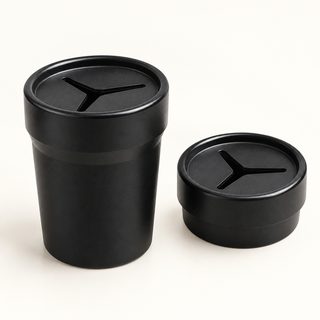 차량용 컵홀더 미니 쓰레기통 동전 소품 수납함 250ml