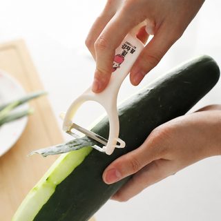 스테인리스강 껍질 깎는 기계 만화 과일 청과 초박 내구성 껍질 깎는 칼 껍